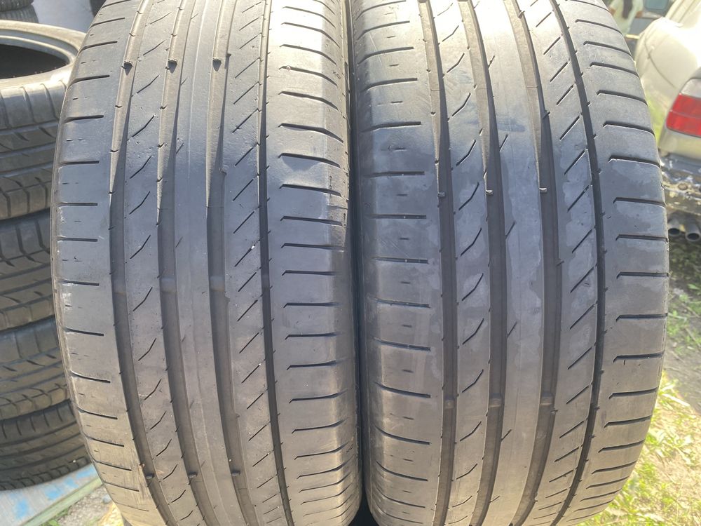 Пара летние шины 235/50/18 235/50R18 Continental.