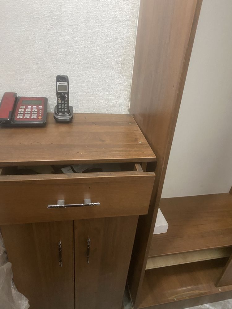Шкаф купе ( орех ). 2300х2100х400