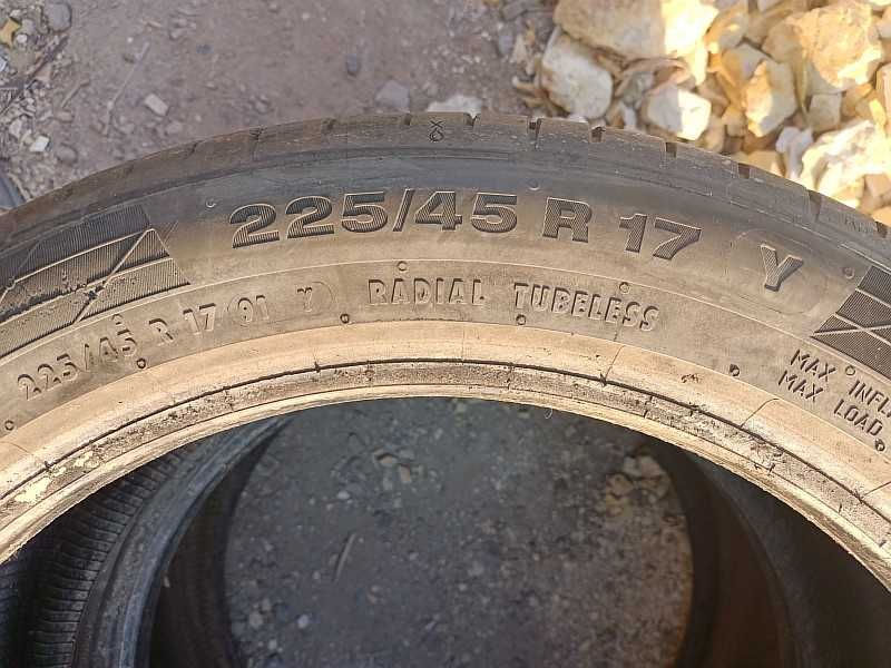 Шины 225/45 R17 - "Continental ContiSportContact 5" (Португалия).