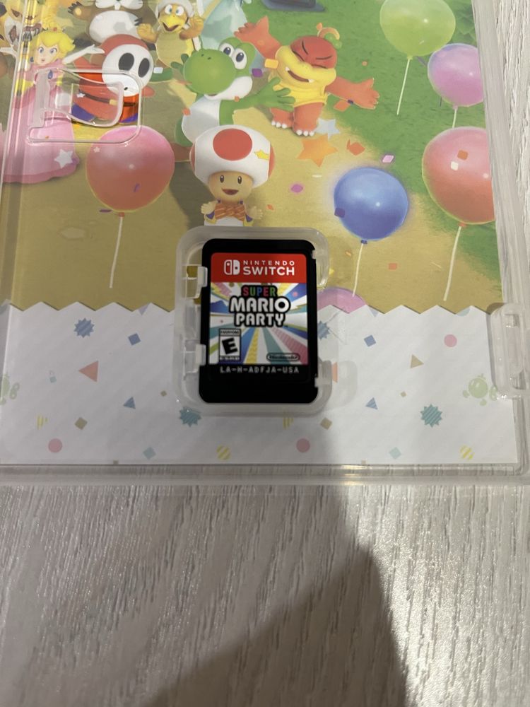 Картридж Mario party на нинтендо свитч