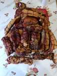 Мясо горячего копчения.