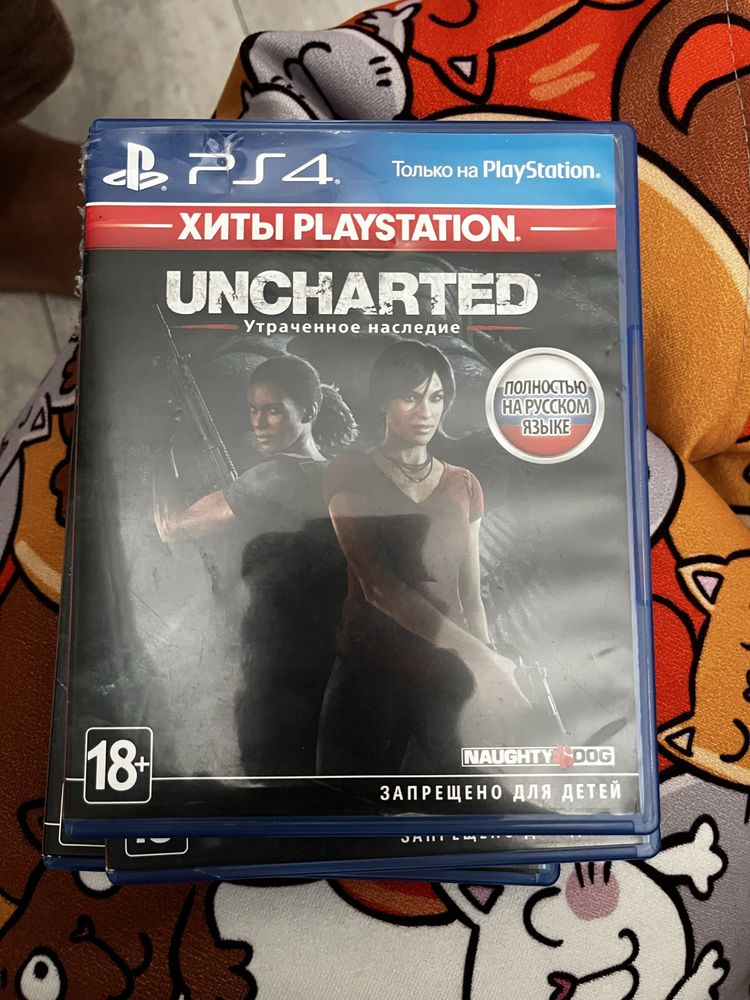 Диски на PlayStation 4