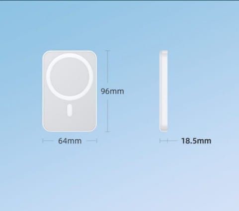 Магнитный аккумулятор Power Bank Wireless 10000 мАч