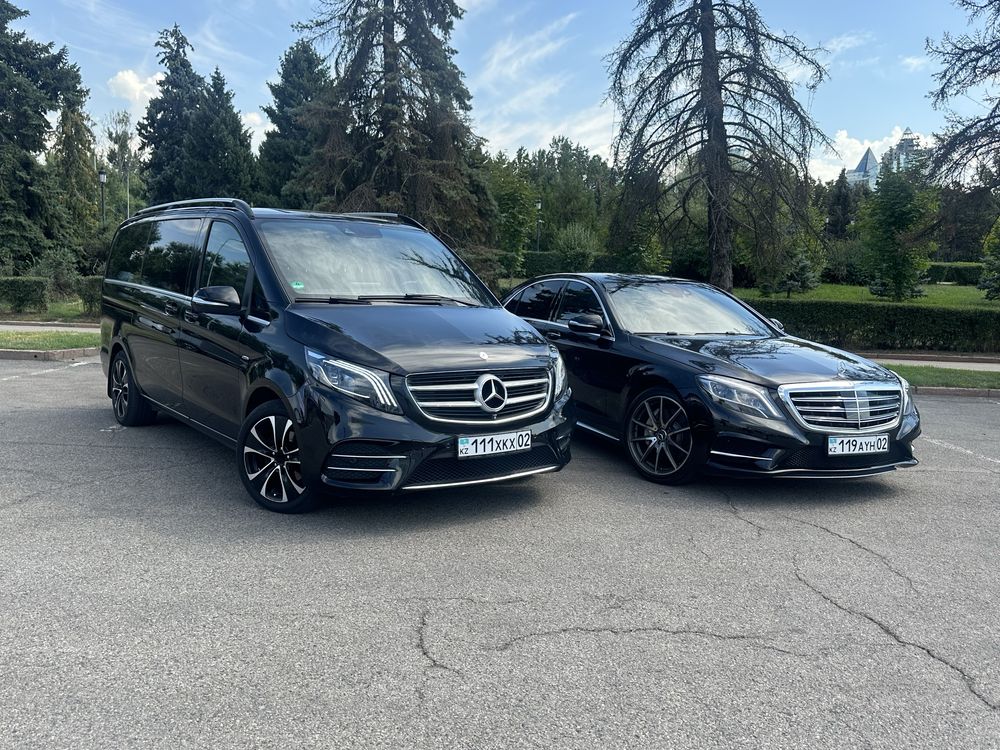 Прокат аренда минивэнов микроавтобусов V class VIP