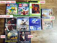 Диски с играми на PS3, Xbox