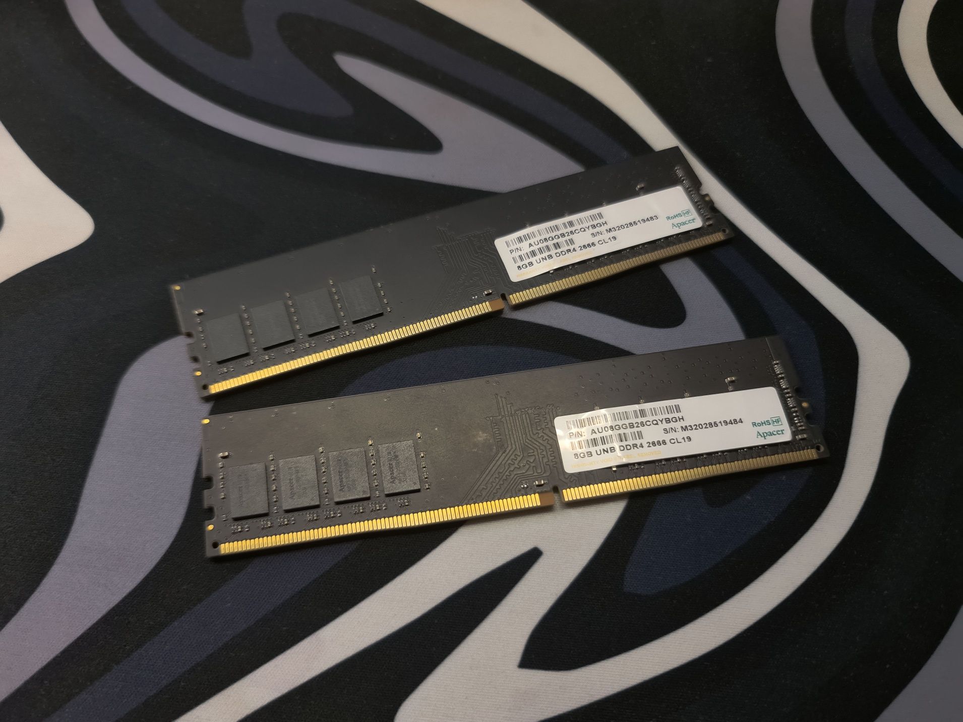 Оперативная память (ОЗУ) DDR4 16gb 2666 (2x8gb)