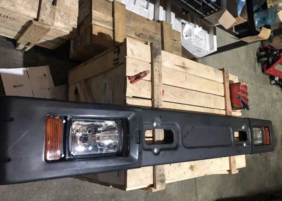 Бампер на КАМАЗ Евро в сборе комплект, НОВЫЙ кабина KAMAZ