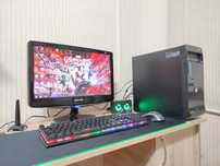Игровой компьютер Core i3/8GB/HDD/GT 440/Wi-Fi + 19 дюймовый монитор