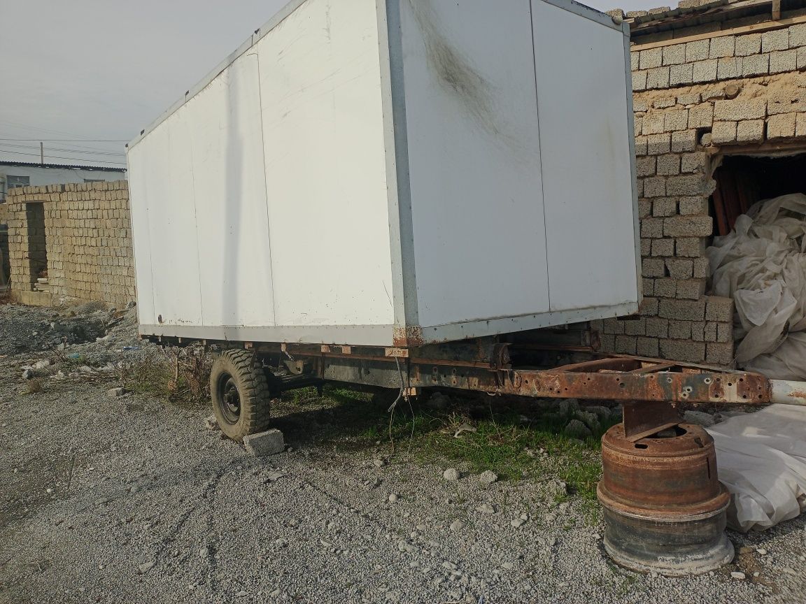 Прицеп на базе рамы газель