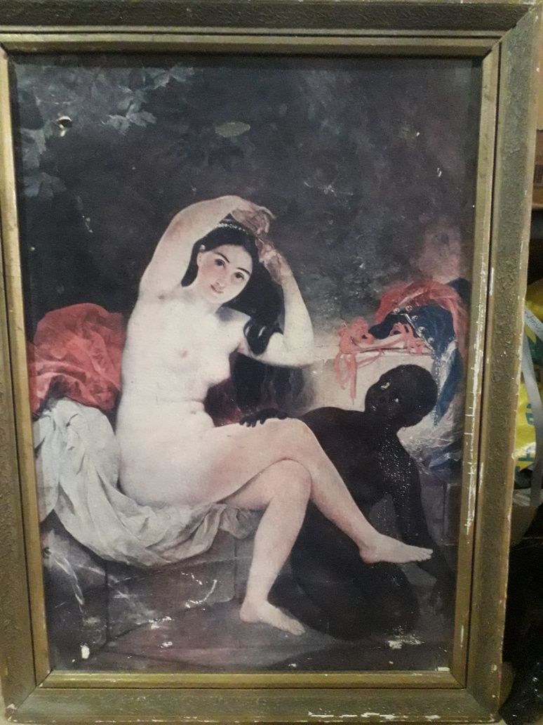 Картина Вирсавия 1832, худ К.П.Брюллов