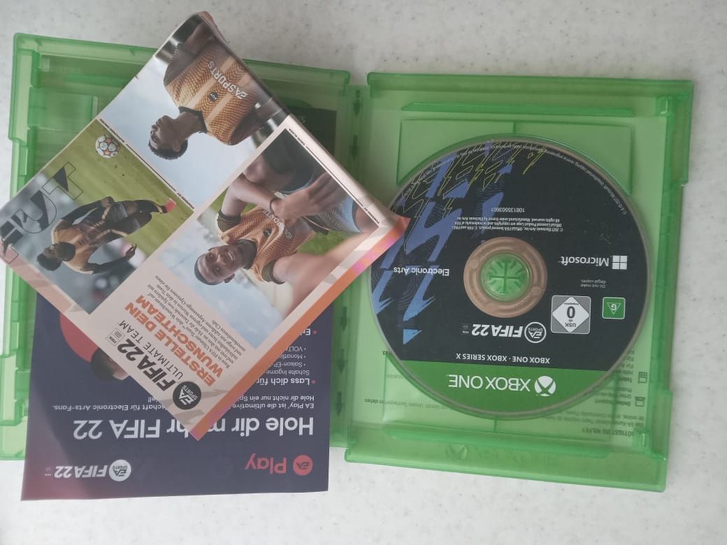 Диск FIFA 22 для Xbox one