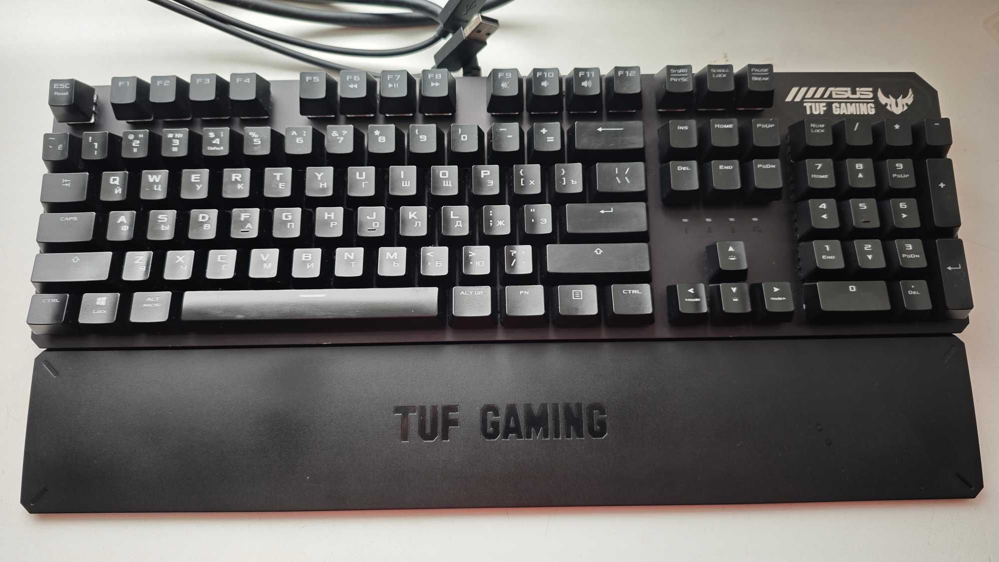 RGB механическая клавиатура Asus TUF gaming k3