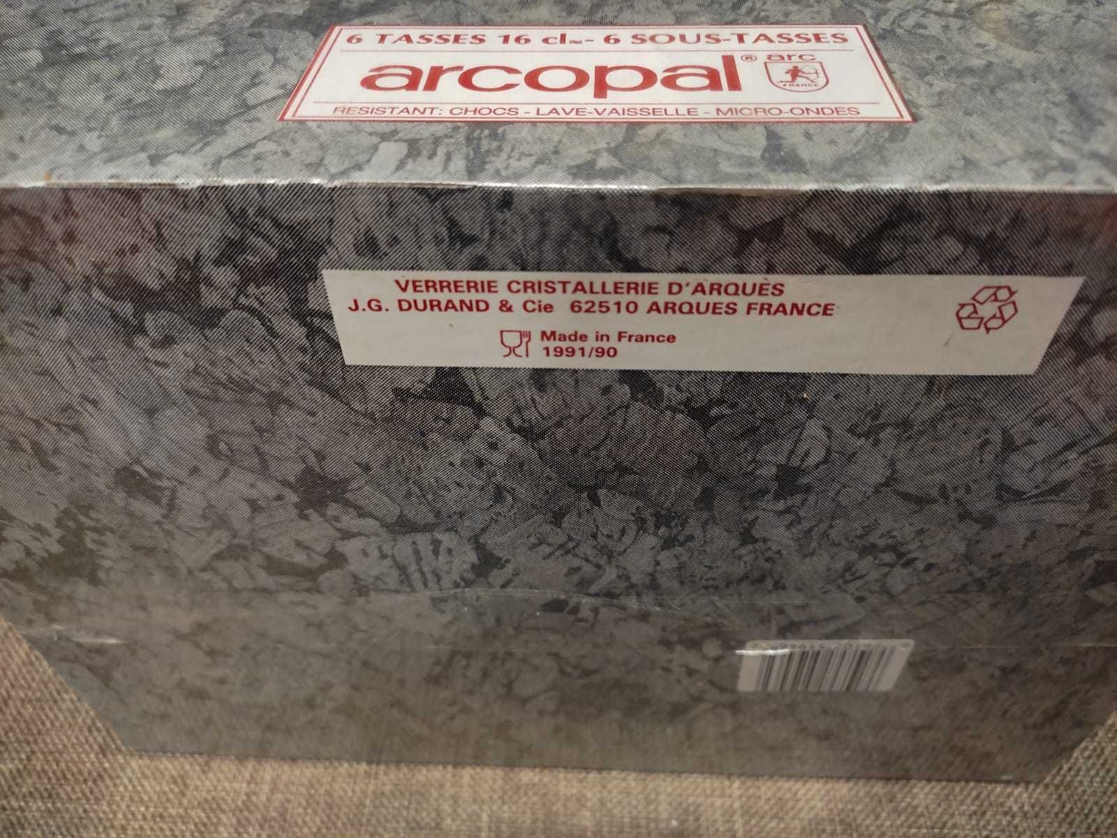 Чайный набор Arcopal Франция времен СССР Винтаж сервиз новый