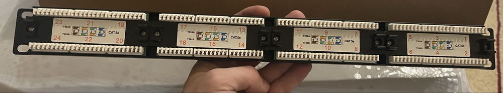 патч панель 5е 24