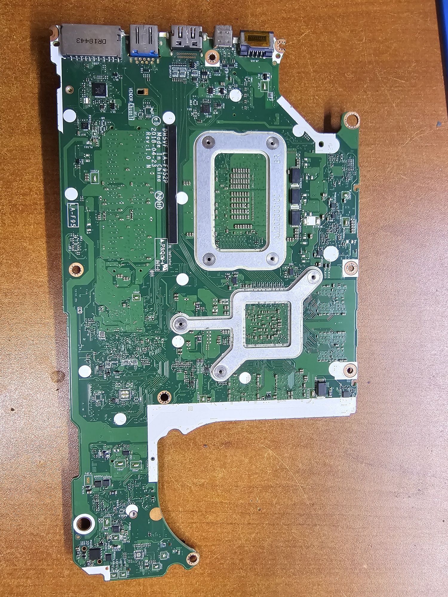 Плата LA-F952P на Acer AN515-52