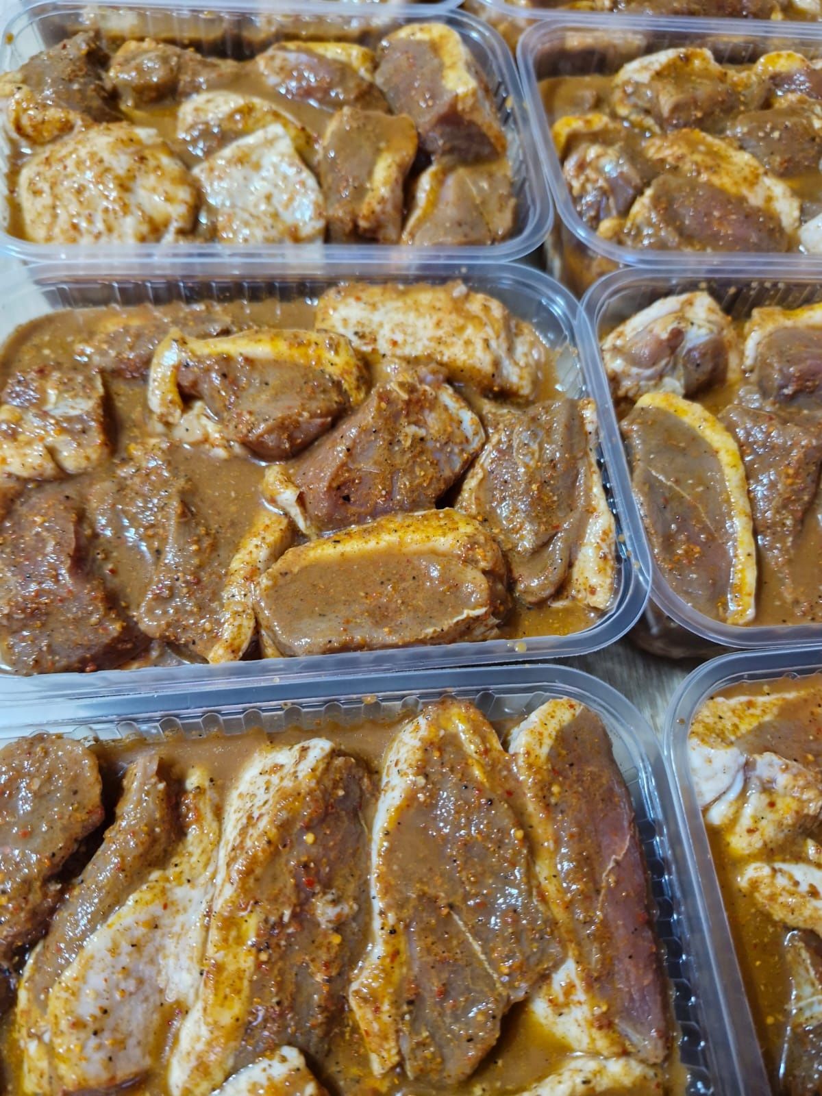 Маринованные шашлыки
Шашлык из окорочка кг 1600