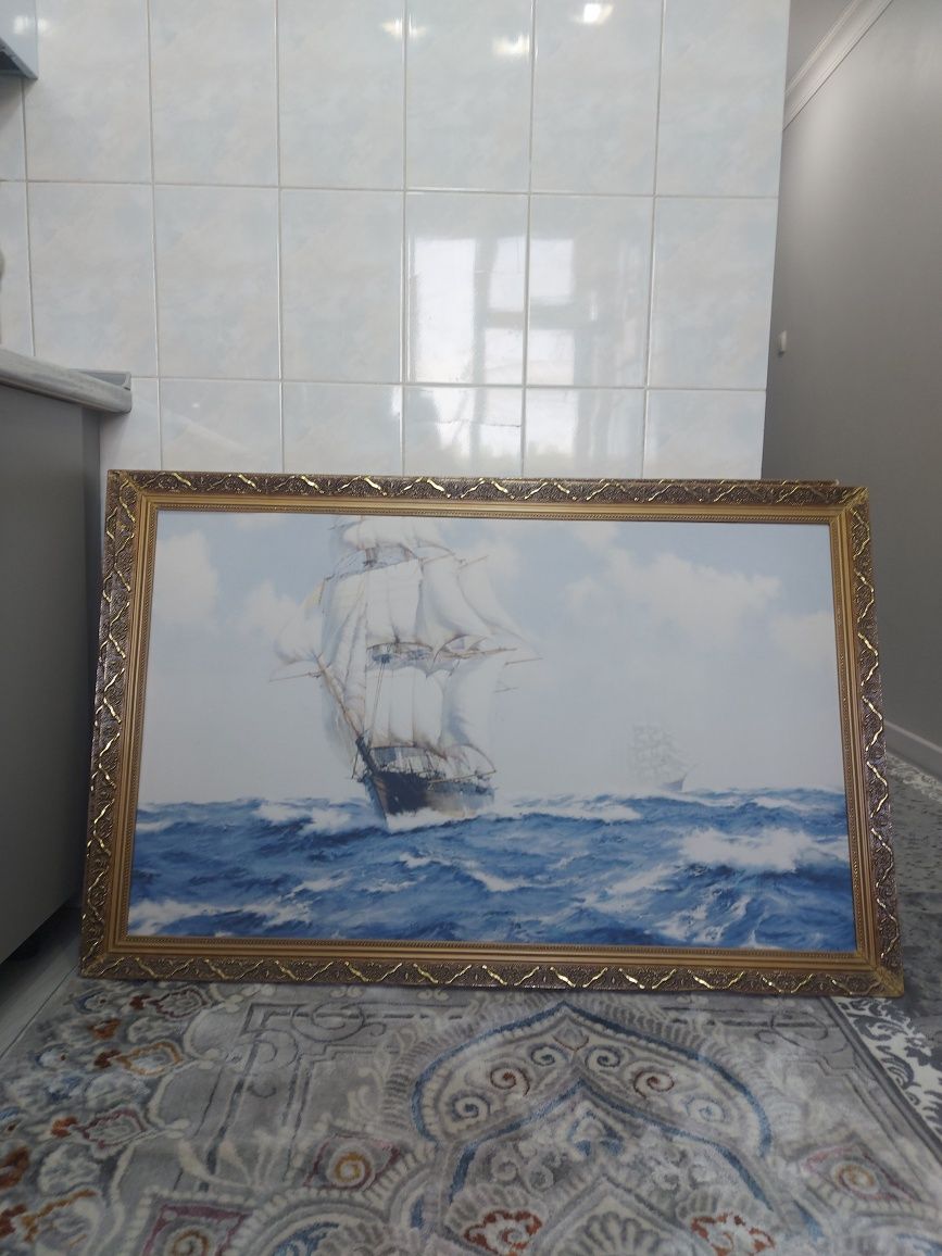 Продам стол и картины