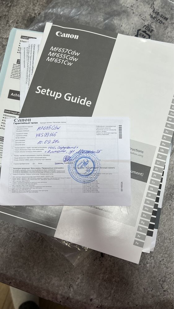 Продаю новый принтер/ сканер Canon