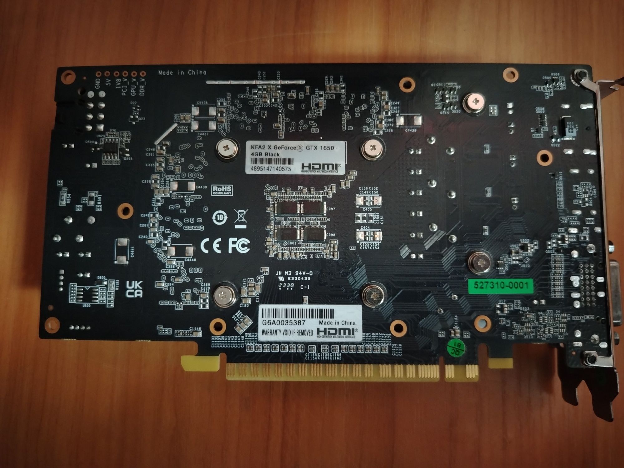 Видеокарта GeForce GTX 1650 KFA2