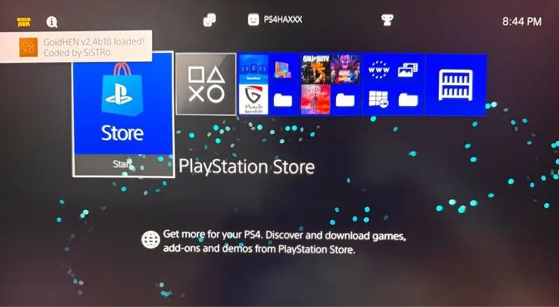 Взлом для PS4 FW 9,0/9,60/10,00/10,01/10,50/10,70/10,71/11,00