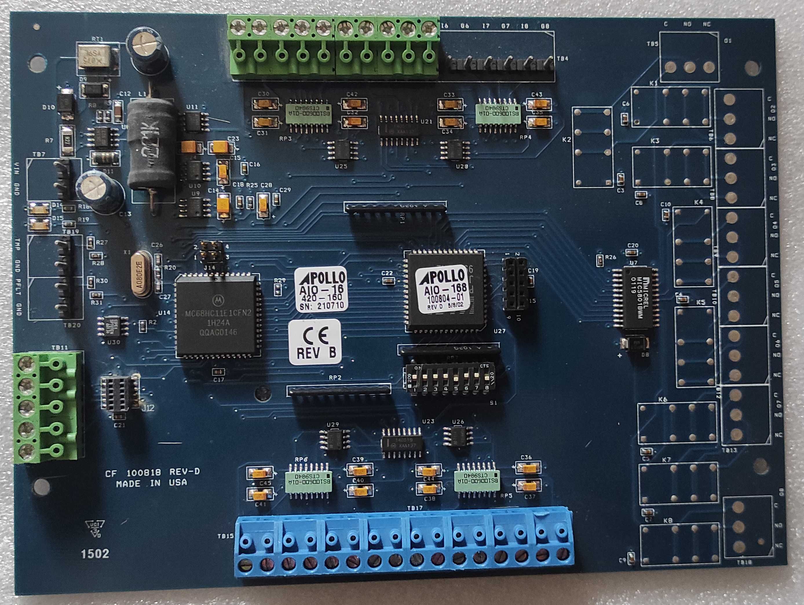 Панель охранной сигнализации AIO-16 (Apollo, USA)