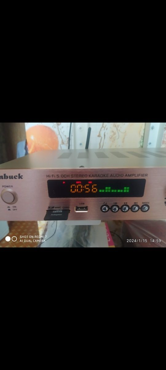 Пятиканальный Hi-Fi усилитель Sunbuck AV-608 BT