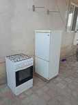 Холодильник, газ плита