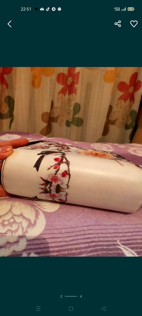 Сумочка из натуральной кожи.Турция,новая.