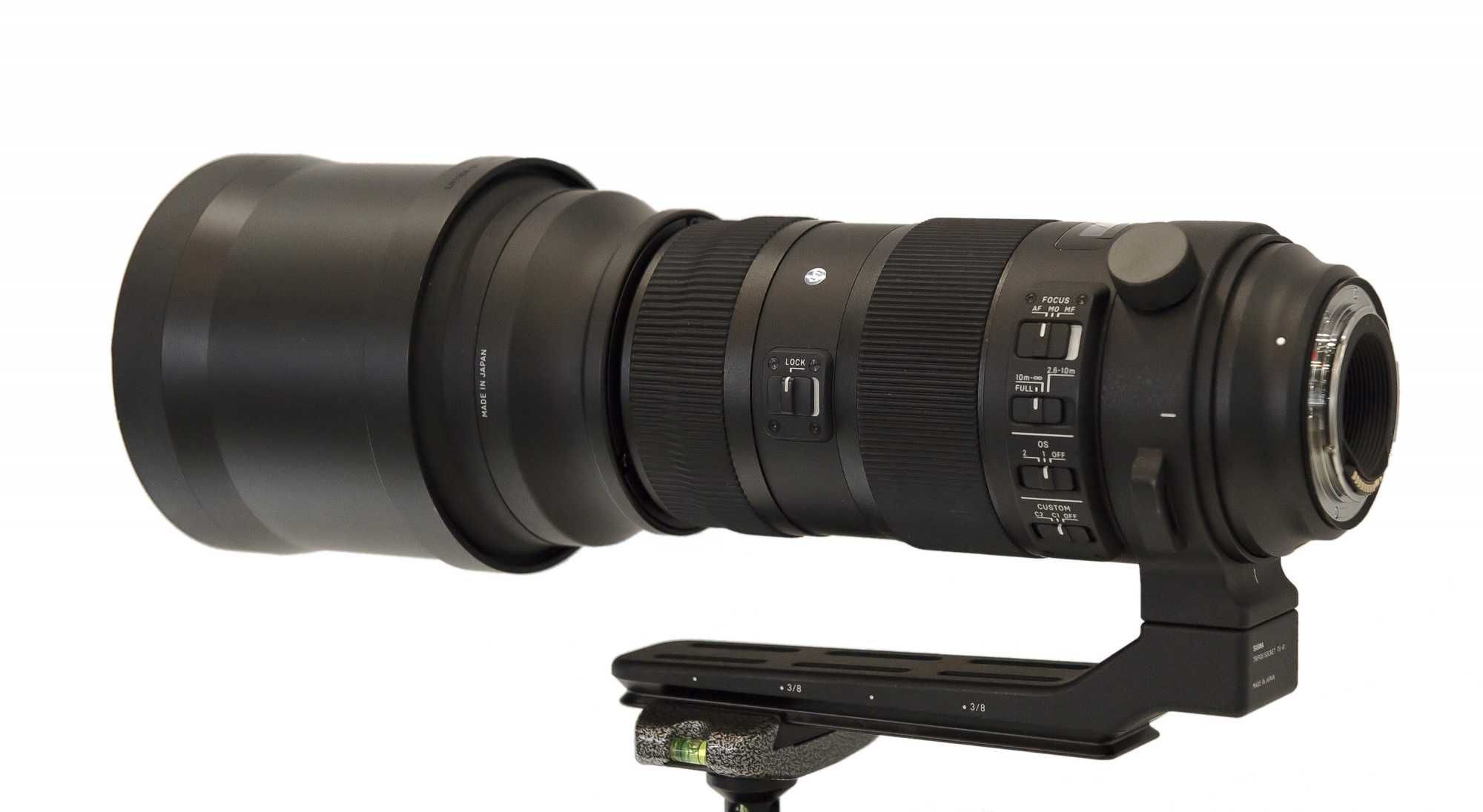 Фотообъектив Sigma 150-600mm f/5-6.3 DG OS HSM Sports Nikon F
