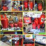 Газовый баллон на 5, 8, 12, 27, 50 литров, редуктор, шланг, вентель.