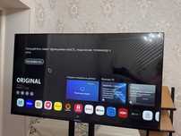 телевизор Samsung с напольной стойкой (почти новый)