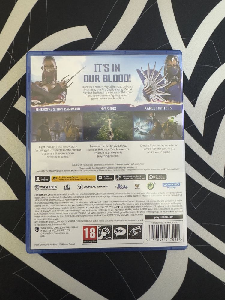 Dark souls 1 2 3 , mortal combat 1 ps5 , elden ring ps 5