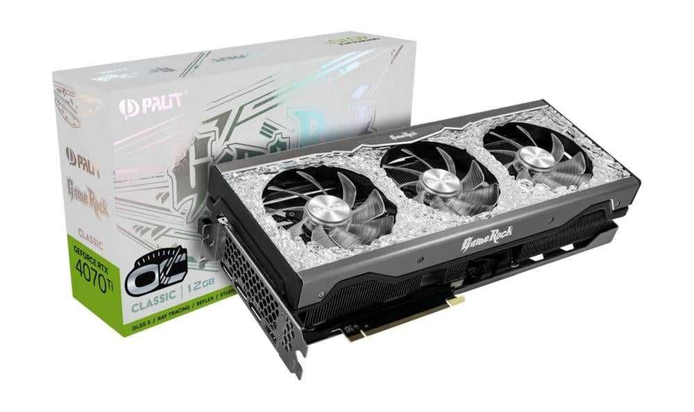 Видеокарта Palit GeForce RTX 4070 TI GameRock