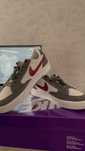 Nike SB Advesary Premium trainers in red and gray
