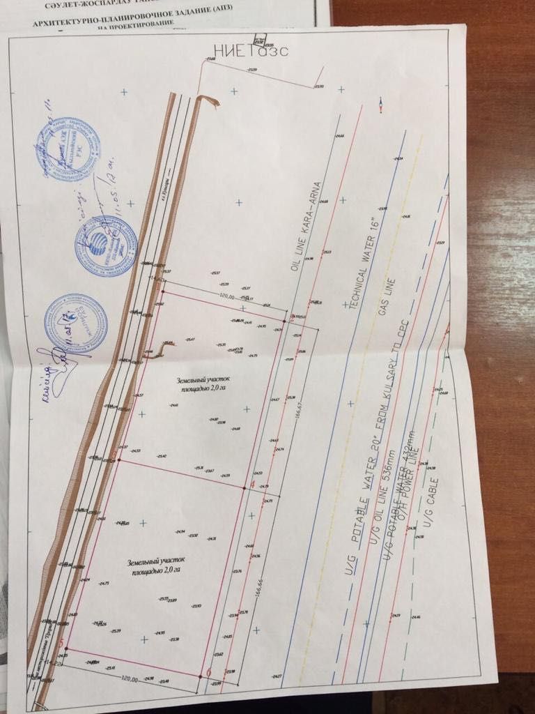 Продажа участка на Тенгизе 8 га