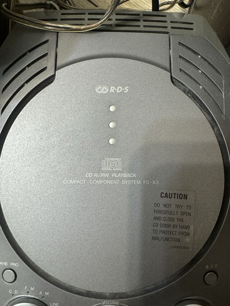 Радио музыкальный центр JVC original