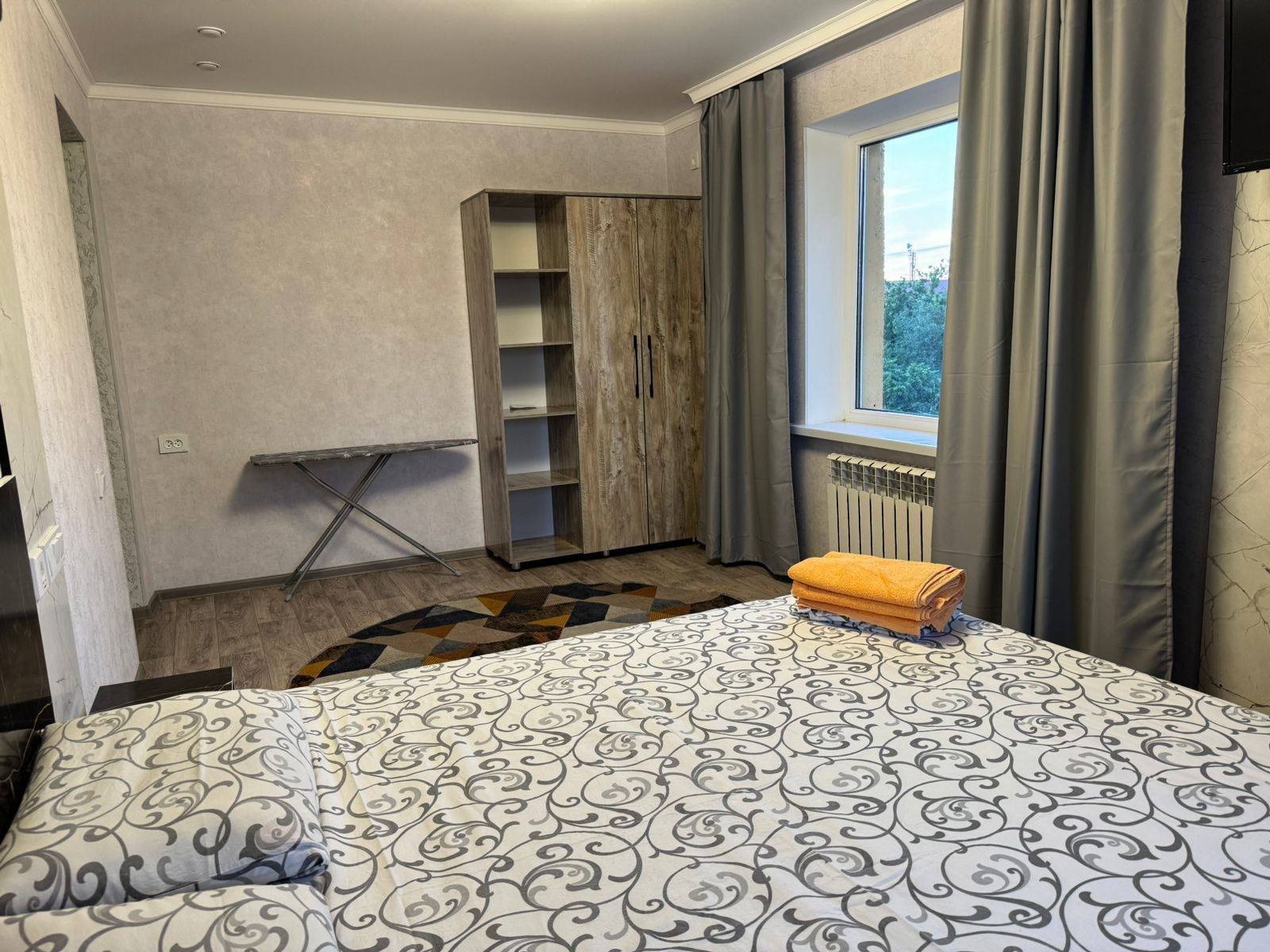 Люкс, Посуточно 1 комн, в центре, Облакимат, Wi-Fi, Smart, кондиционер