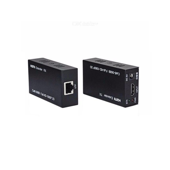 Расширитель до 60 м 1080P HDMI extender по одному кабелю Ethernet RJ45