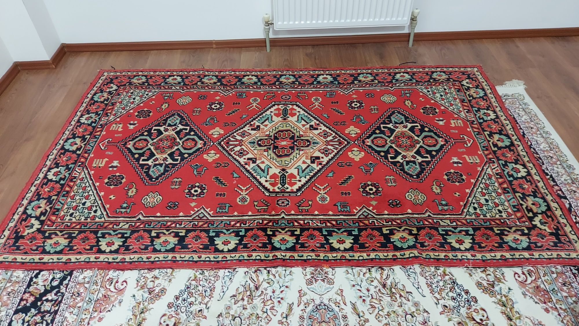 Ковёр раритетный шерстяной