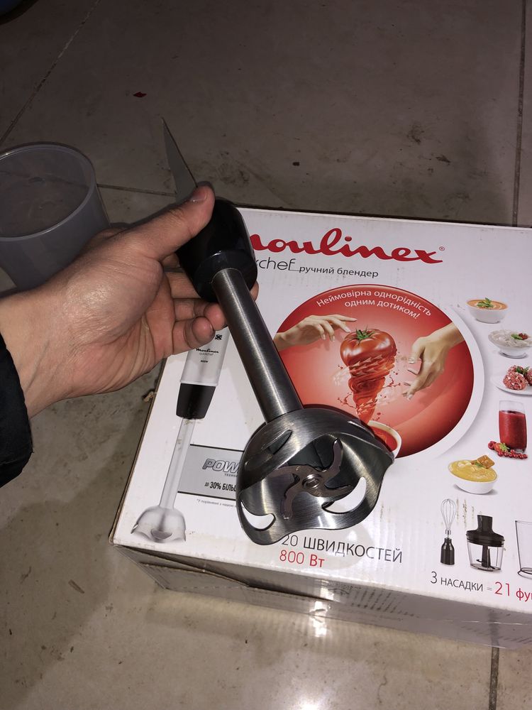 Продам комплектующие блендера Moulinex quickchef 800w