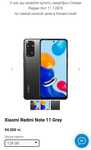 Redmi Note 11 {6+6/128} Gb