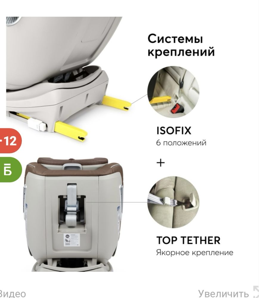 Продам авто кресло б/у, в отличном состояние