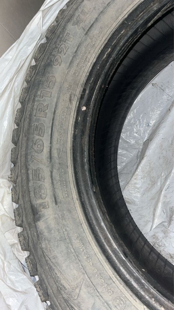 4 балона зимней резины r15