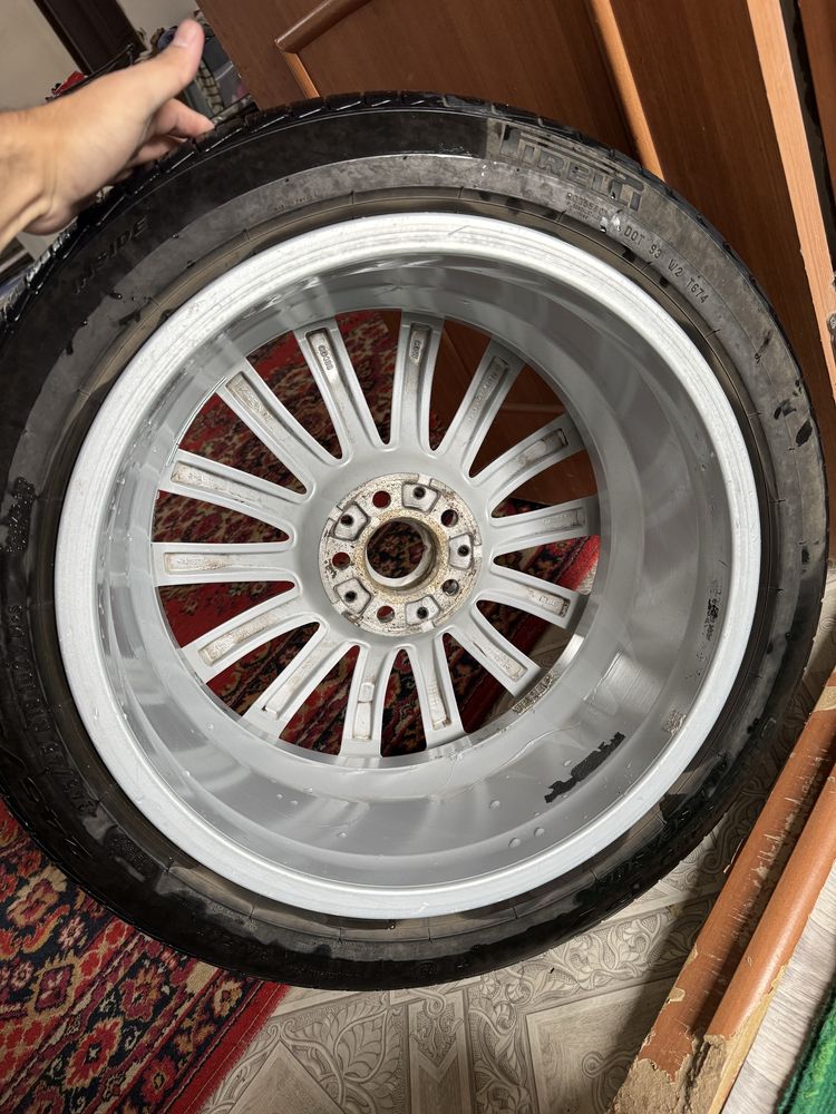Диски для BMW с шинами от Pirelli. Оригинал,