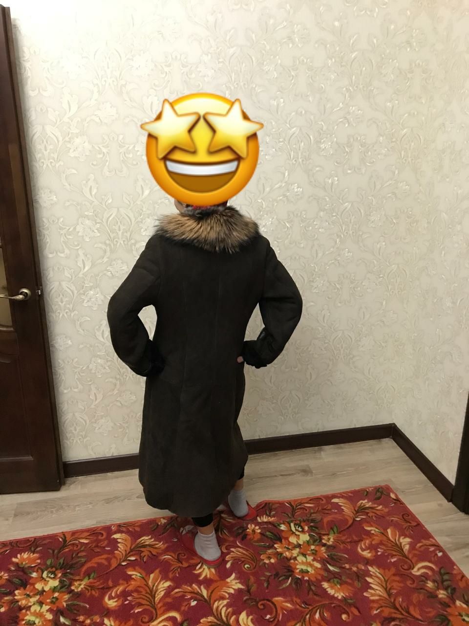 Женская дубленка