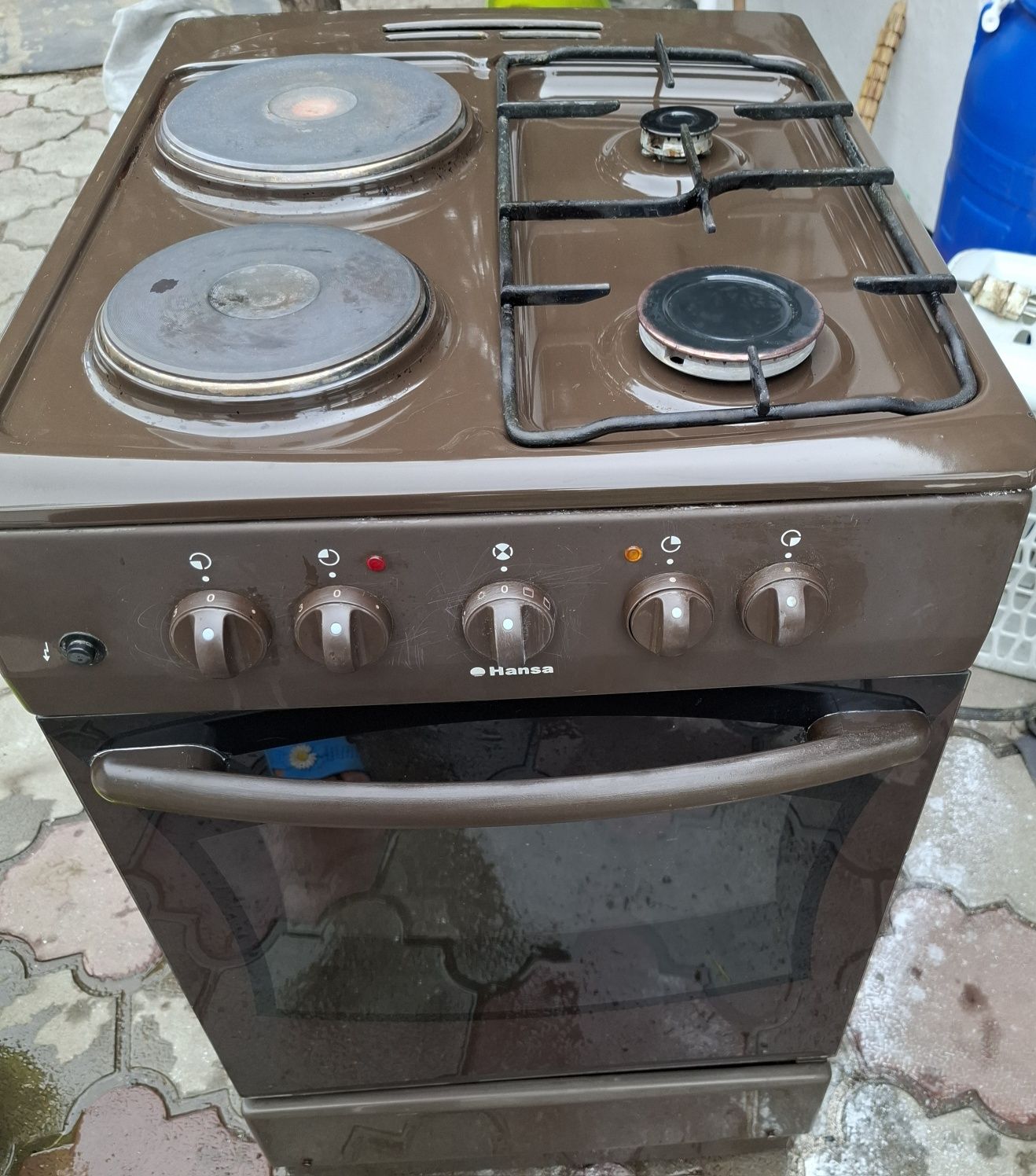 Продам комбинированную плиту