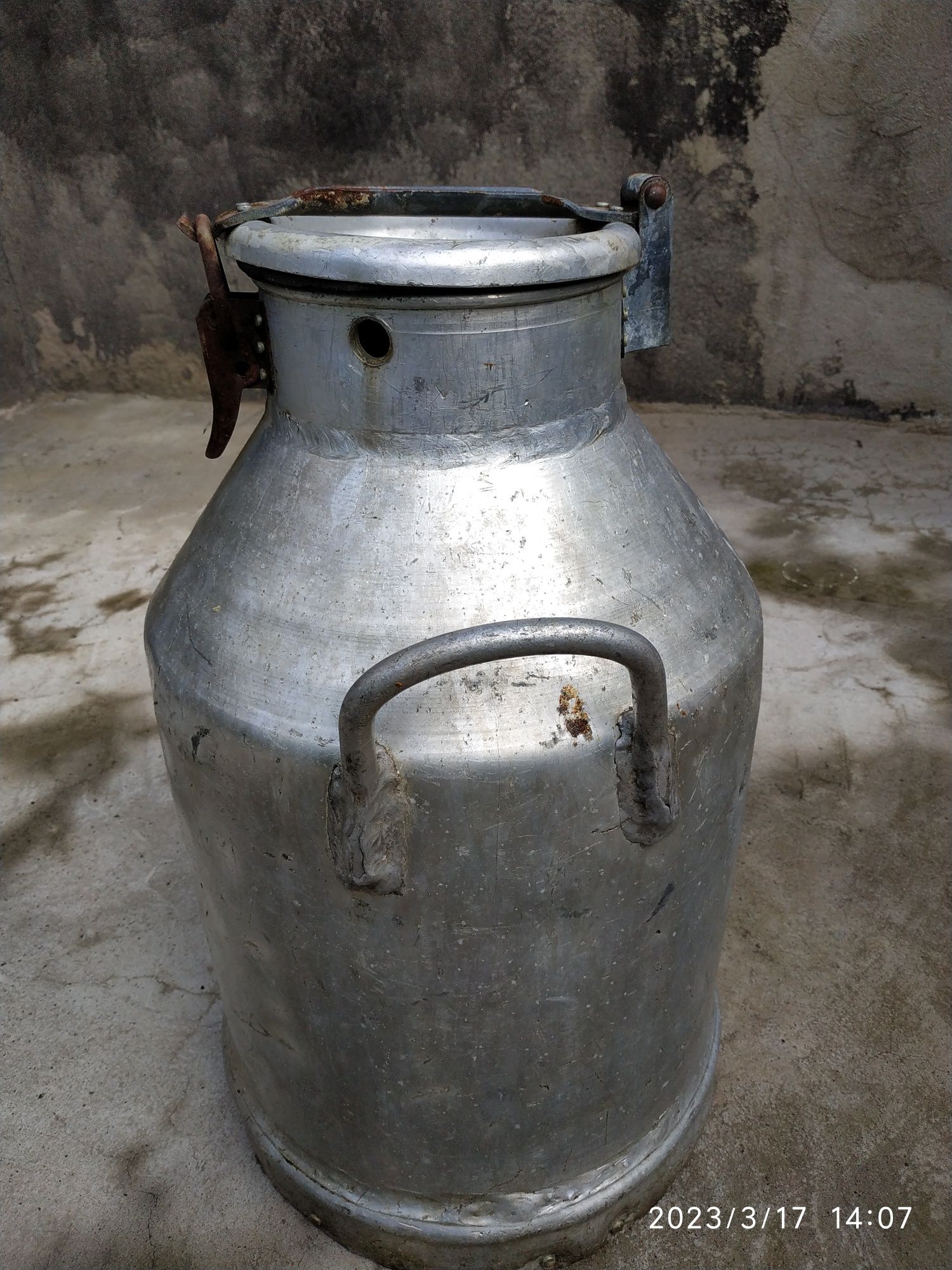 Фляга алюминиевая советская.