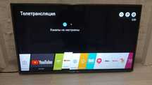 Смарт LG WebOS диагональ 109см. БЕЗ ТОРГА.