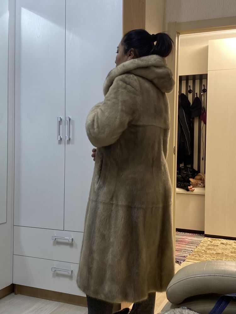 Норковая натуральная шуба