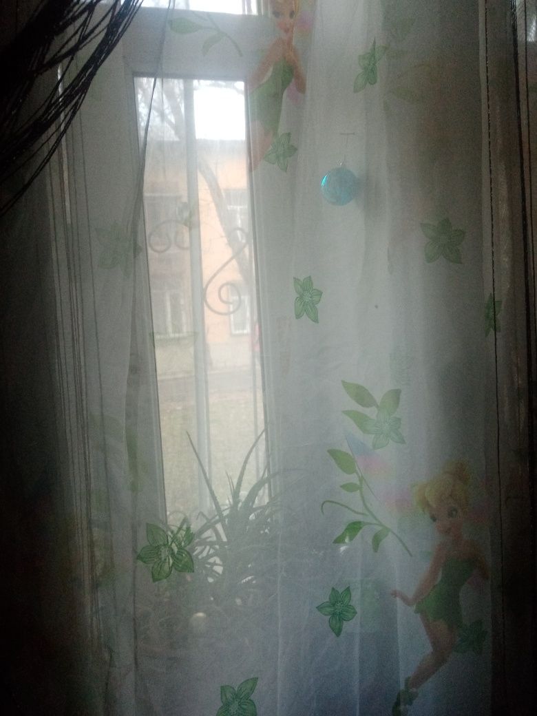 детский тюль капрон старый, два вида, шторы красные/бордовые